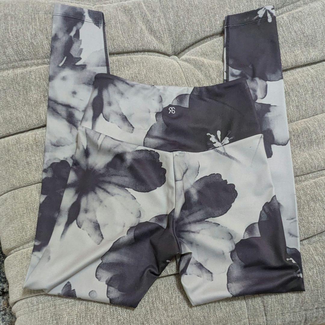 Real Stone フルレギンス グレー ヨガウェア M