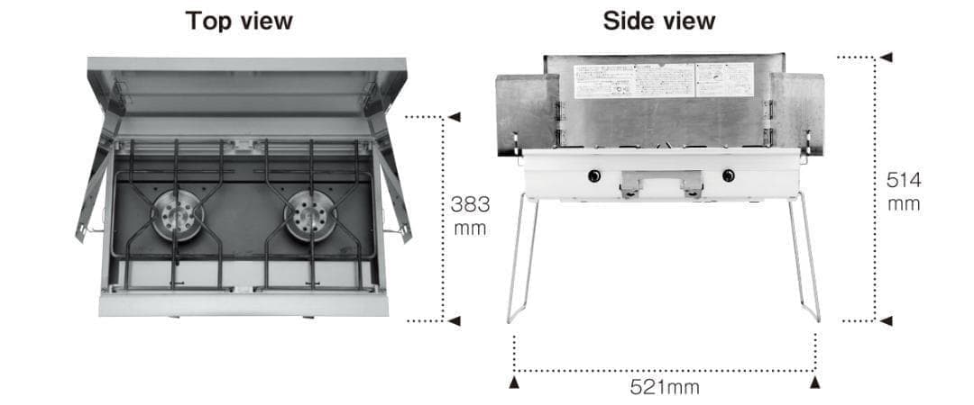新品）スノーピーク ギガパワーツーバーナー GS-230