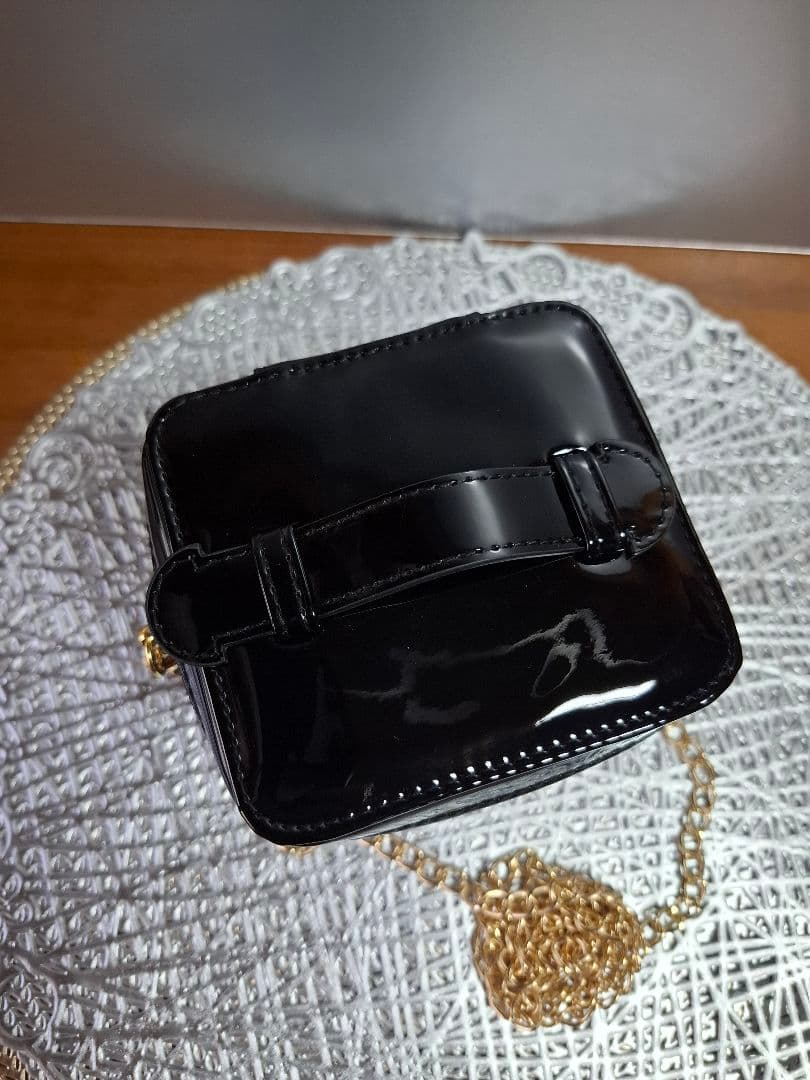 Dior　バニティバッグ　バニティポーチ　エナメルブラック　非売品