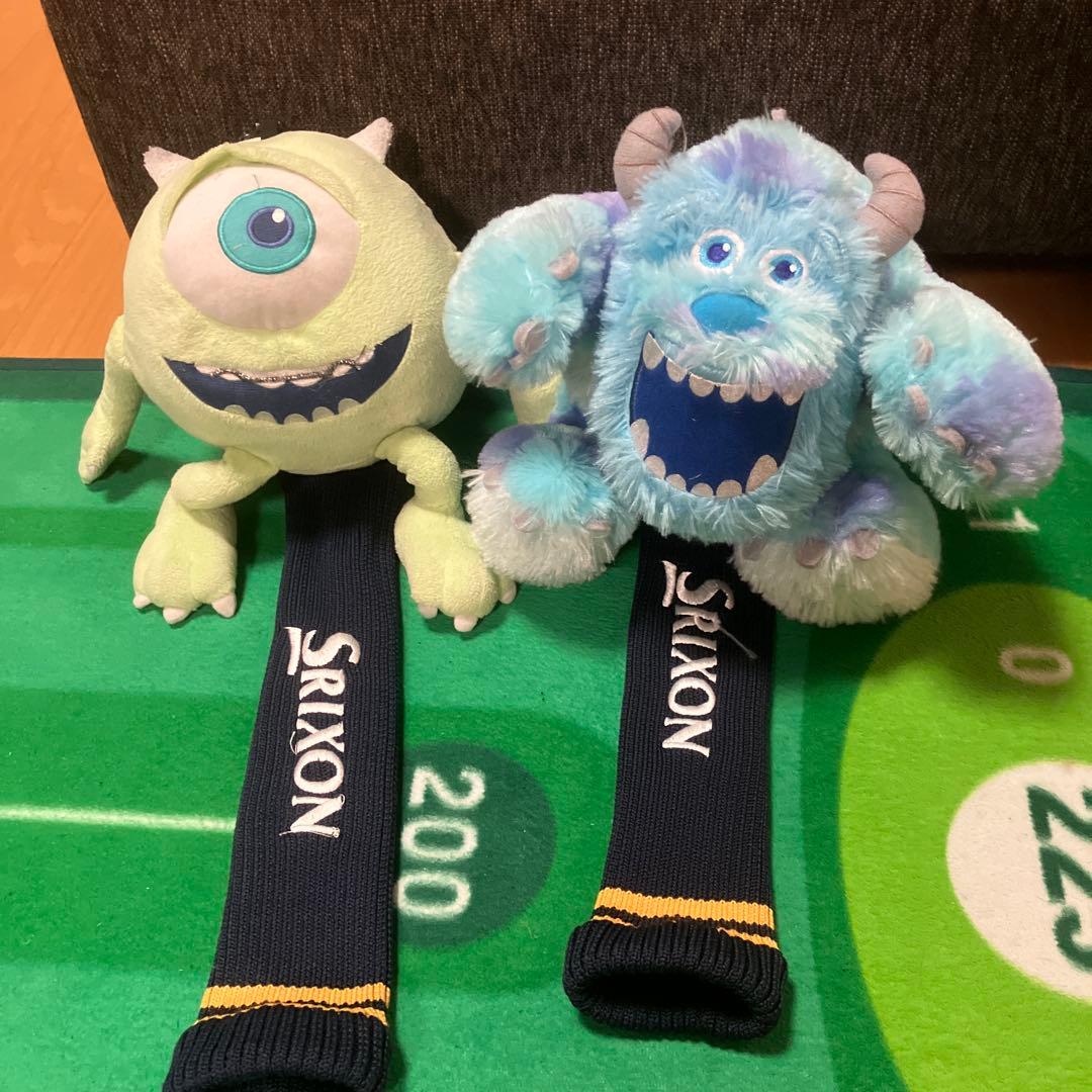 モンスターズ・インク ゴルフバッグ　ヘッドカバー