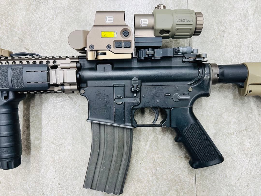 M4 システマ　PTW  電動ガン　MAX2 実物　トレポン　イオテック　特殊部