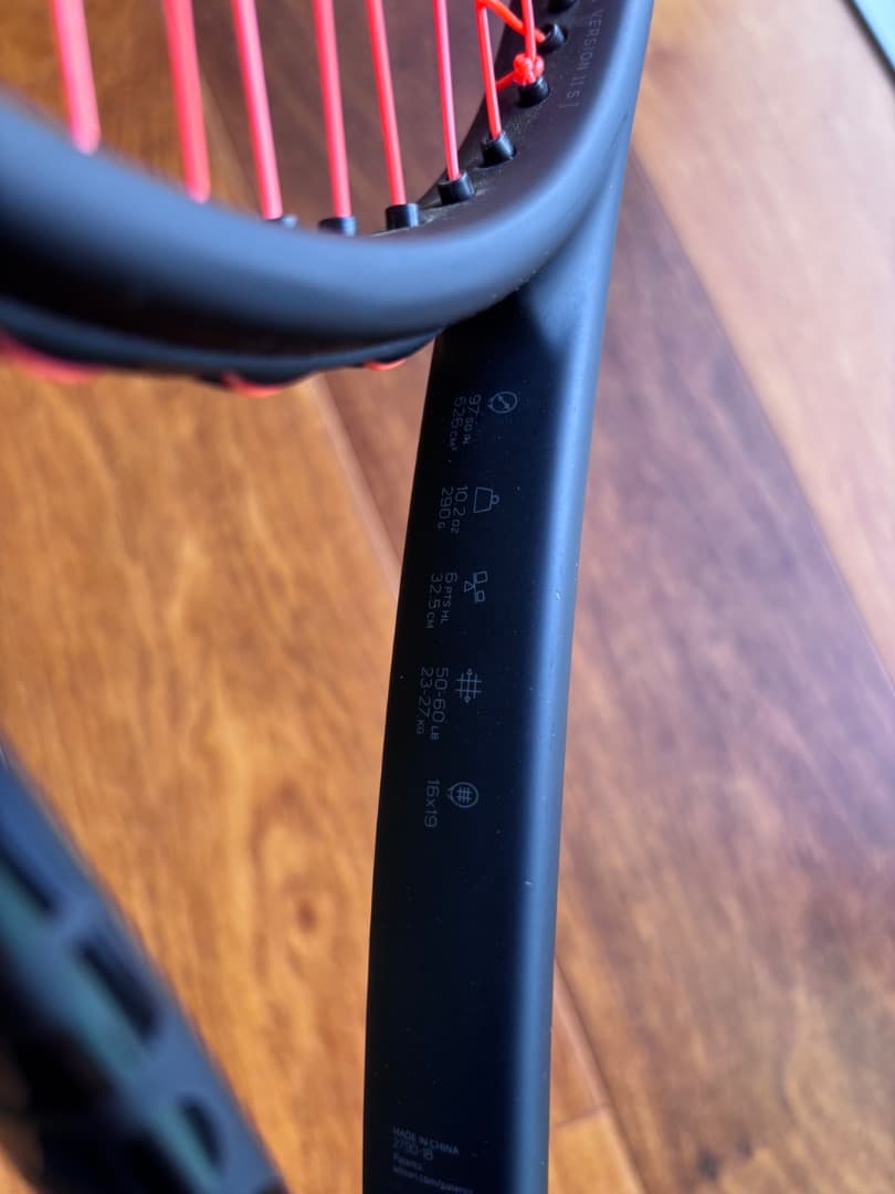 ウィルソン　フェデラー　プロスタッフ　V11.5 97L