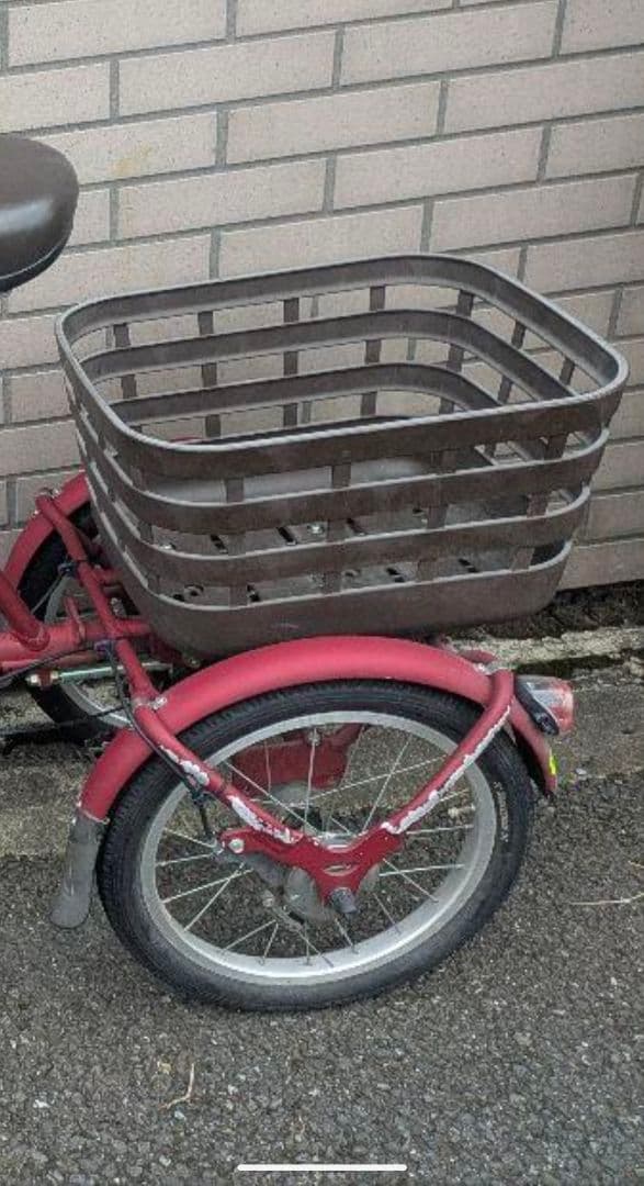 ブリジストン　三輪電動アシスト自転車　RAKUTTO ラクットワゴン