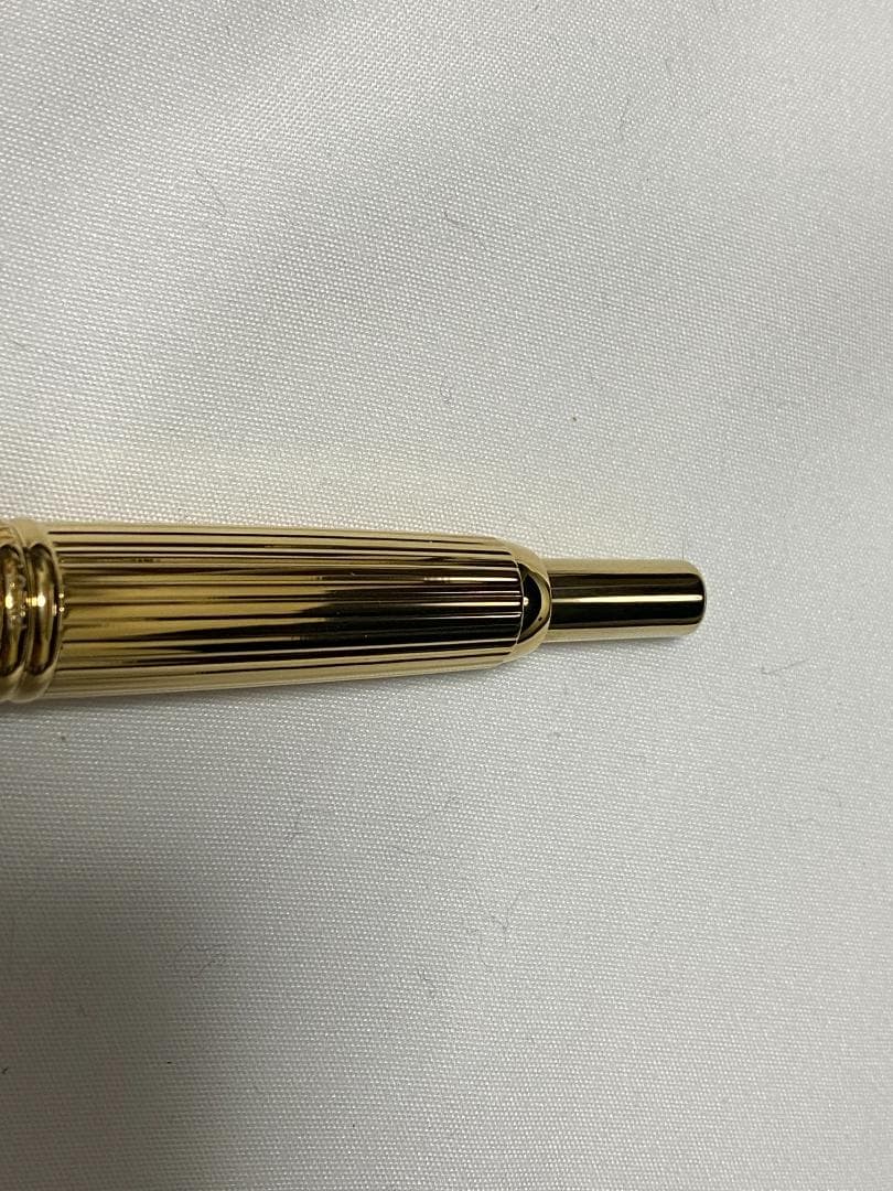 PILOT キャップレス ストライプ ゴールド ペン先F