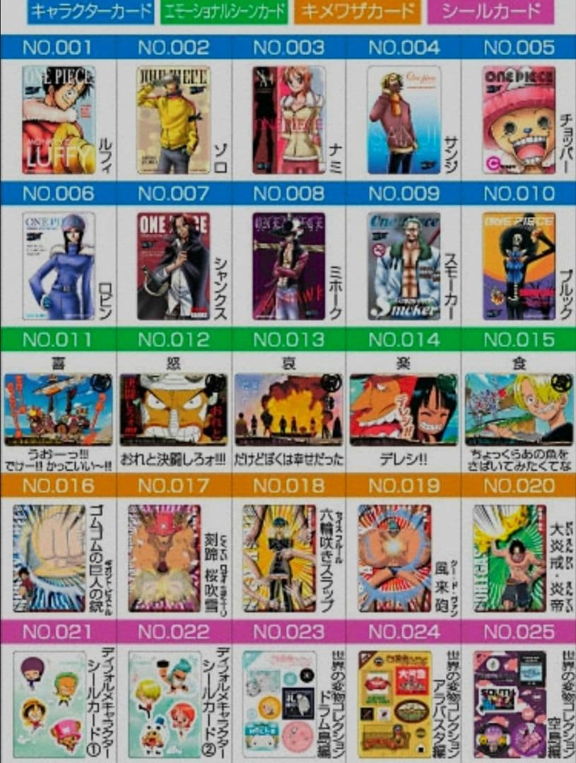 新品未開封★ワンピース・グラントログカード★スノーシーズン