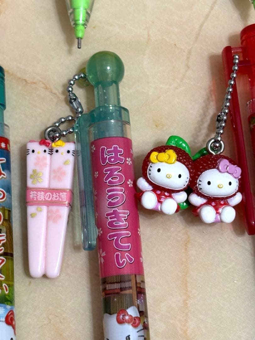 ご当地限定キティシャープペンシル　26本セット