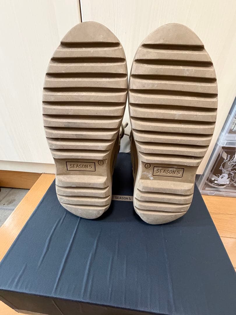 Yeezy season5 スエードブーツ デザートブーツ カニエ・ウェスト