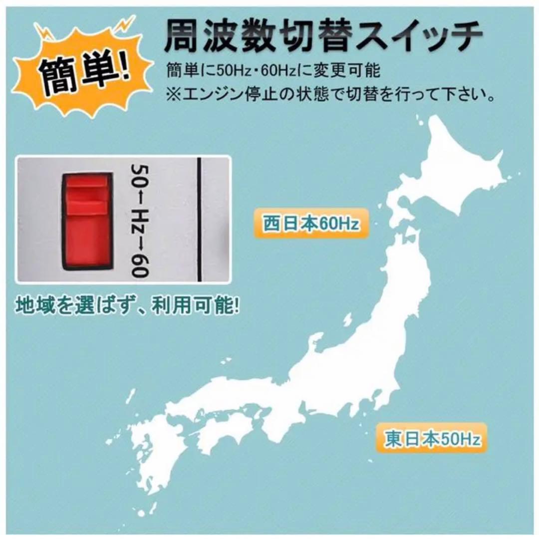 インバーター発電機　防音型　定格出力1700w