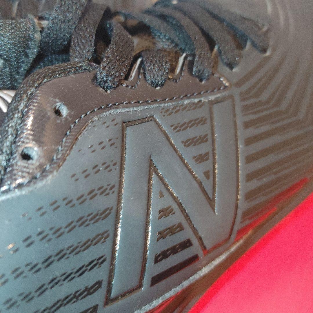 ニューバランス　野球　スパイク 26.5センチ　ブラック　金具 高校野球対応