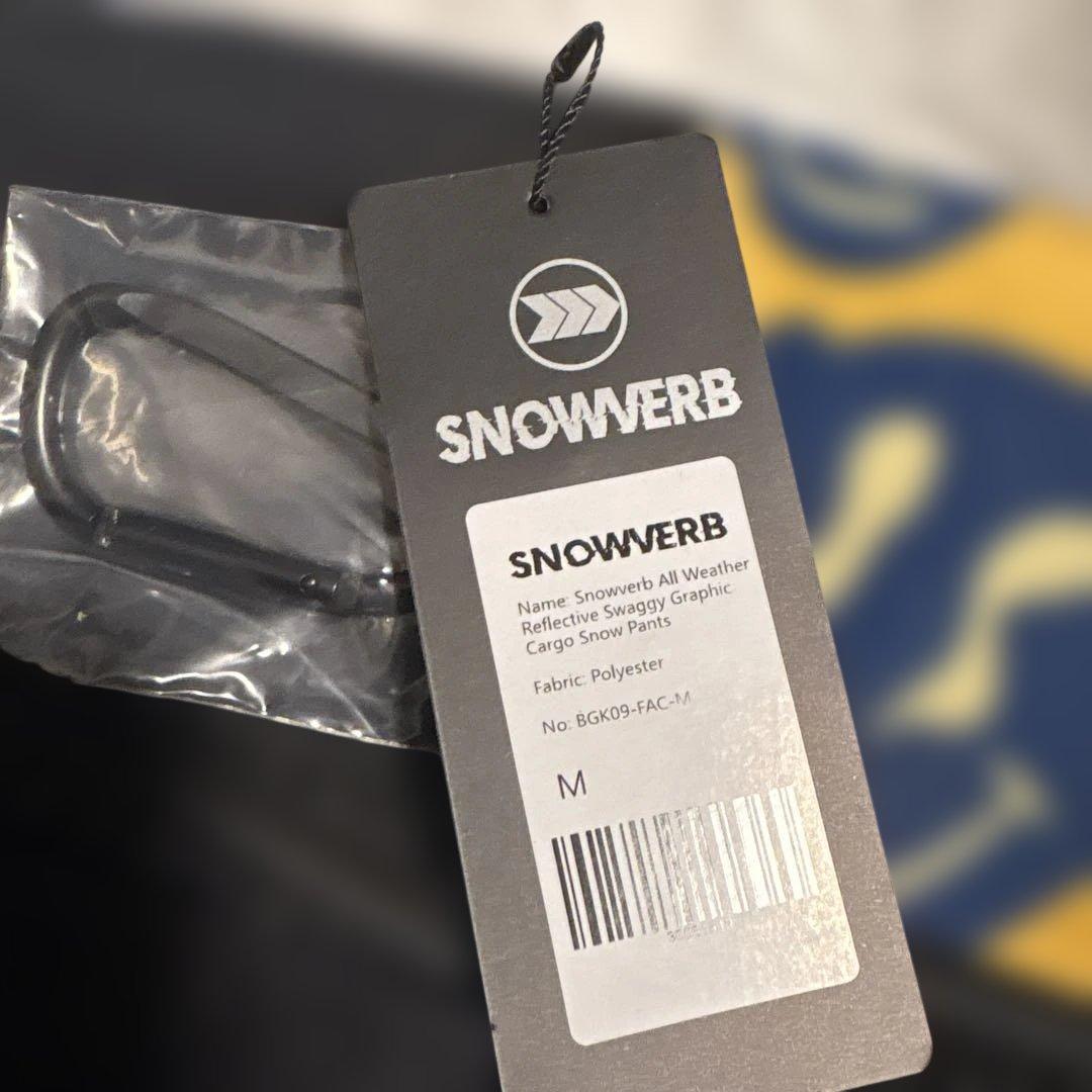 [VERB] メンズ バギー カーゴ スキーパンツ 15K防水 M