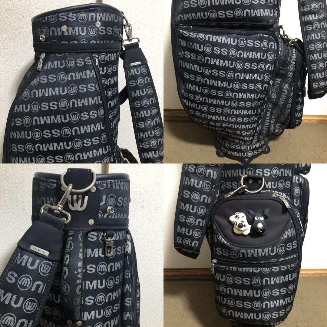 入手困難 ゴルフバッグ ウエサコゴルフ ミエコウエサコ MUスポーツ 希少 美品
