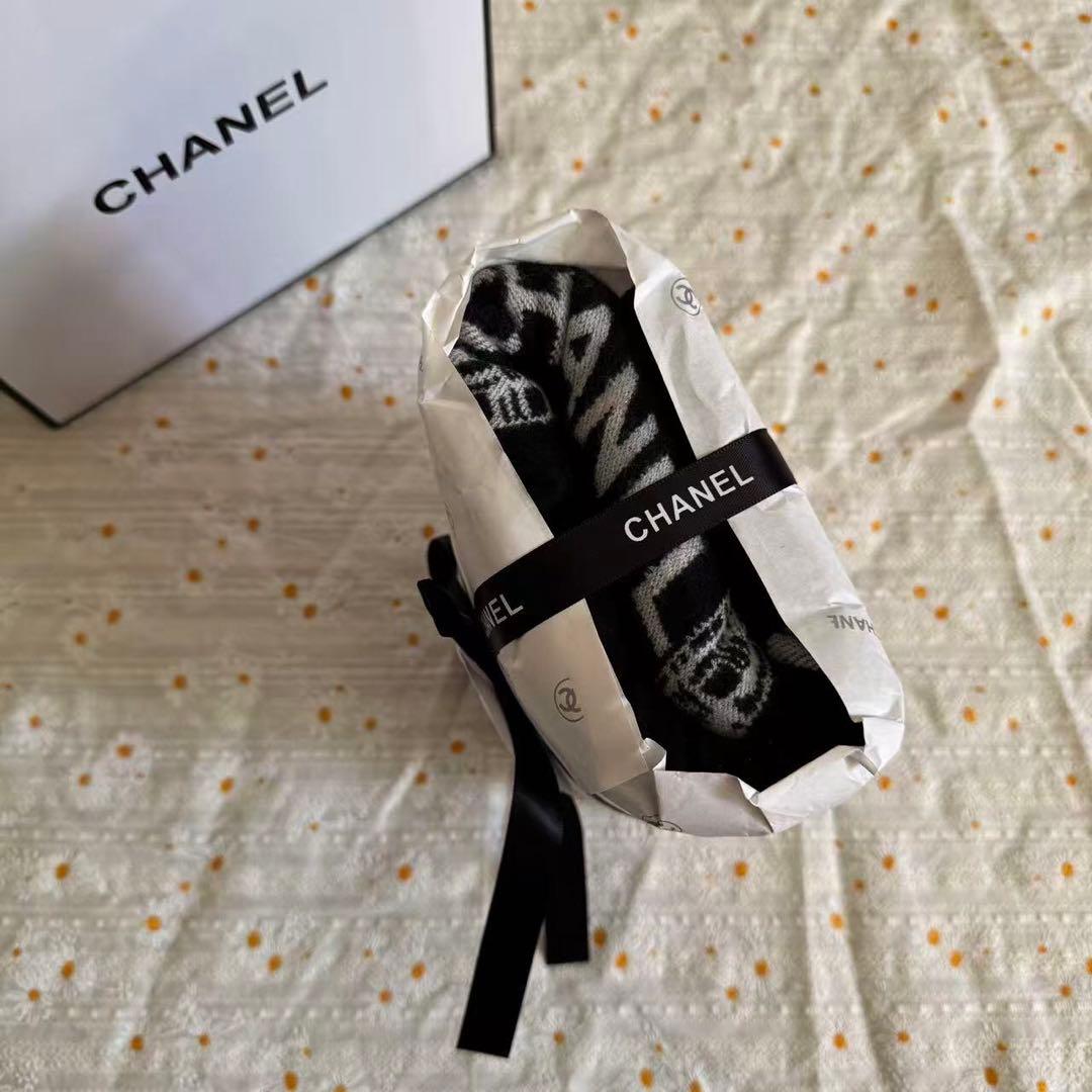 VIP限定 ノベルティ リバーシブル スカーフ マフラー　カシミア　シルク