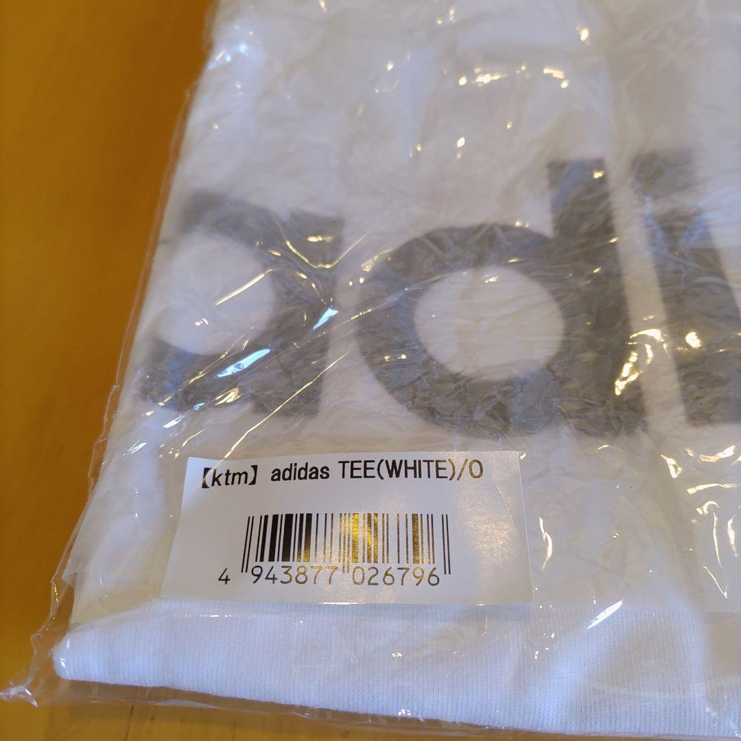 ケツメイシ×adidas ホワイト Tシャツ Oサイズ