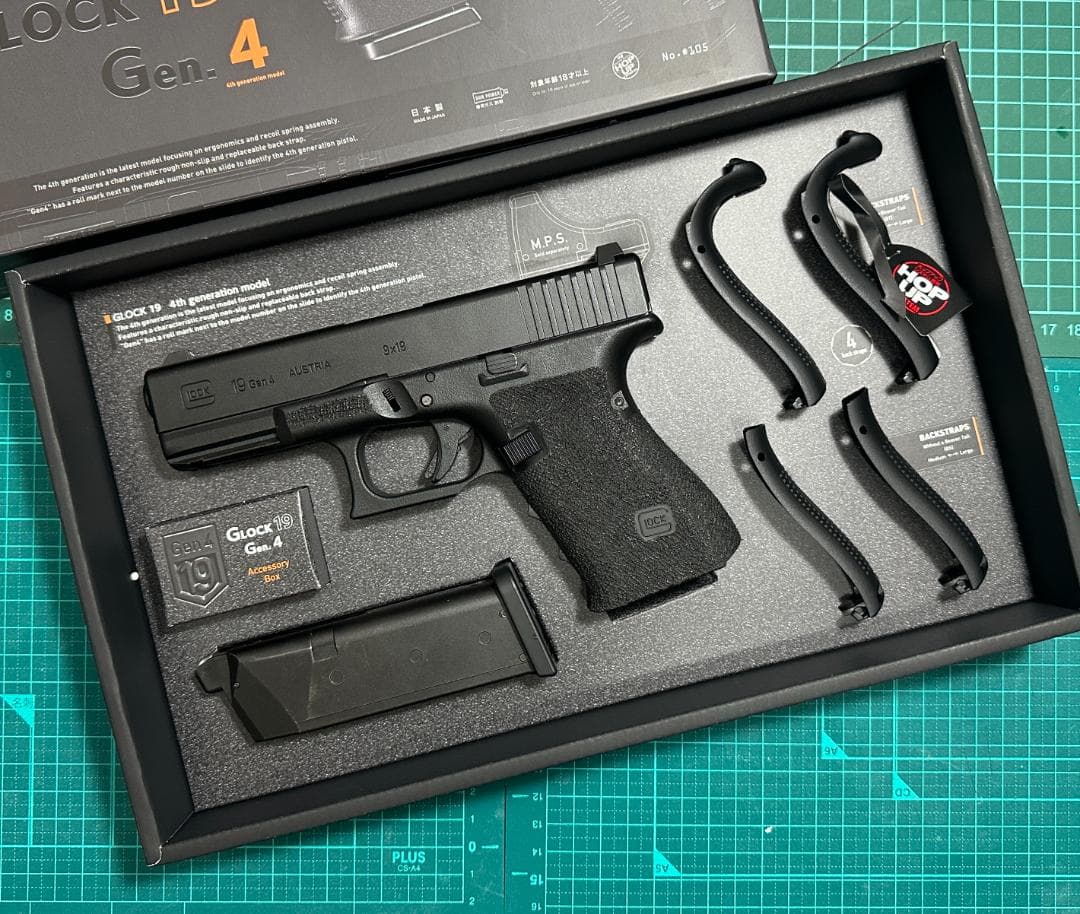 東京マルイ Glock19 Gen4 純正フレームカスタム TTIタイプ