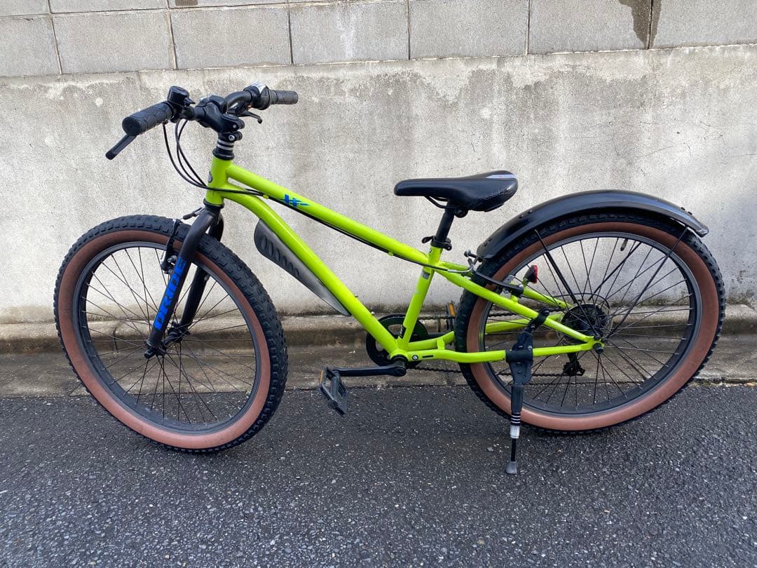 整備済 マウンテンバイク MTB 自転車 子供 24インチ 美品 綺麗 ファット