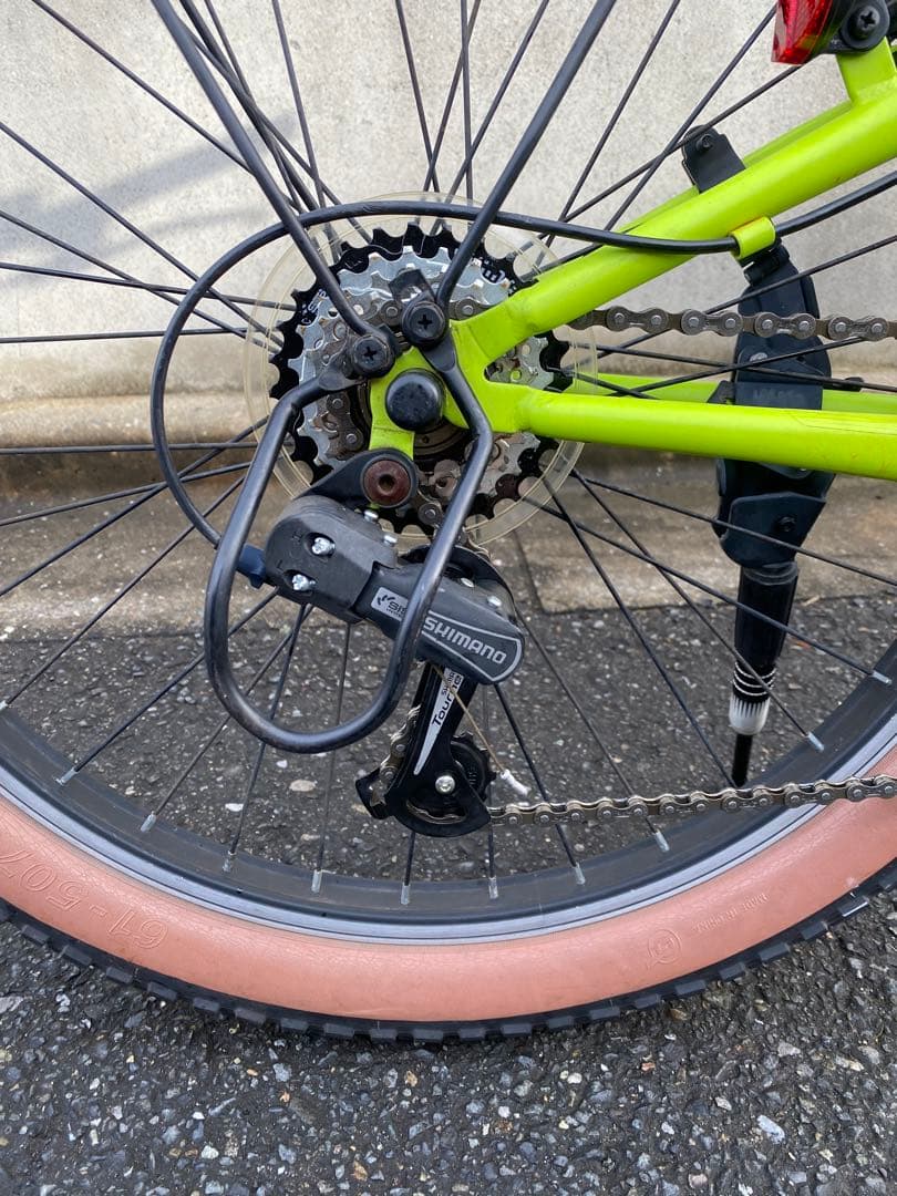 整備済 マウンテンバイク MTB 自転車 子供 24インチ 美品 綺麗 ファット