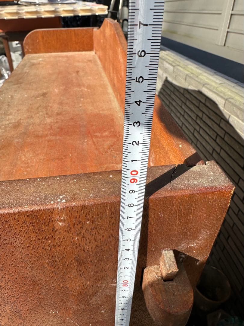 昭和レトロアンティークな本棚　引き取り限定茨城県古河市まで