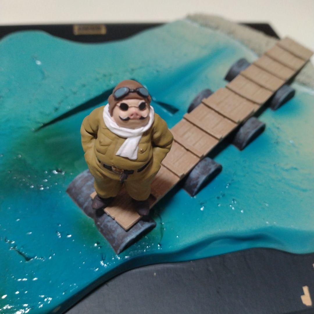 ジブリ　紅の豚　サボイア　ウイングクラブ　ジオラマ