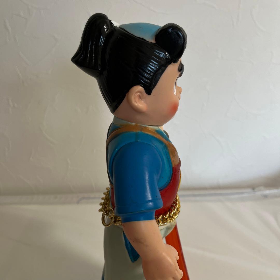 ⚠️レア　赤胴鈴之助　パチソフビ　無版権　昭和レトロ　ヴィンテージ