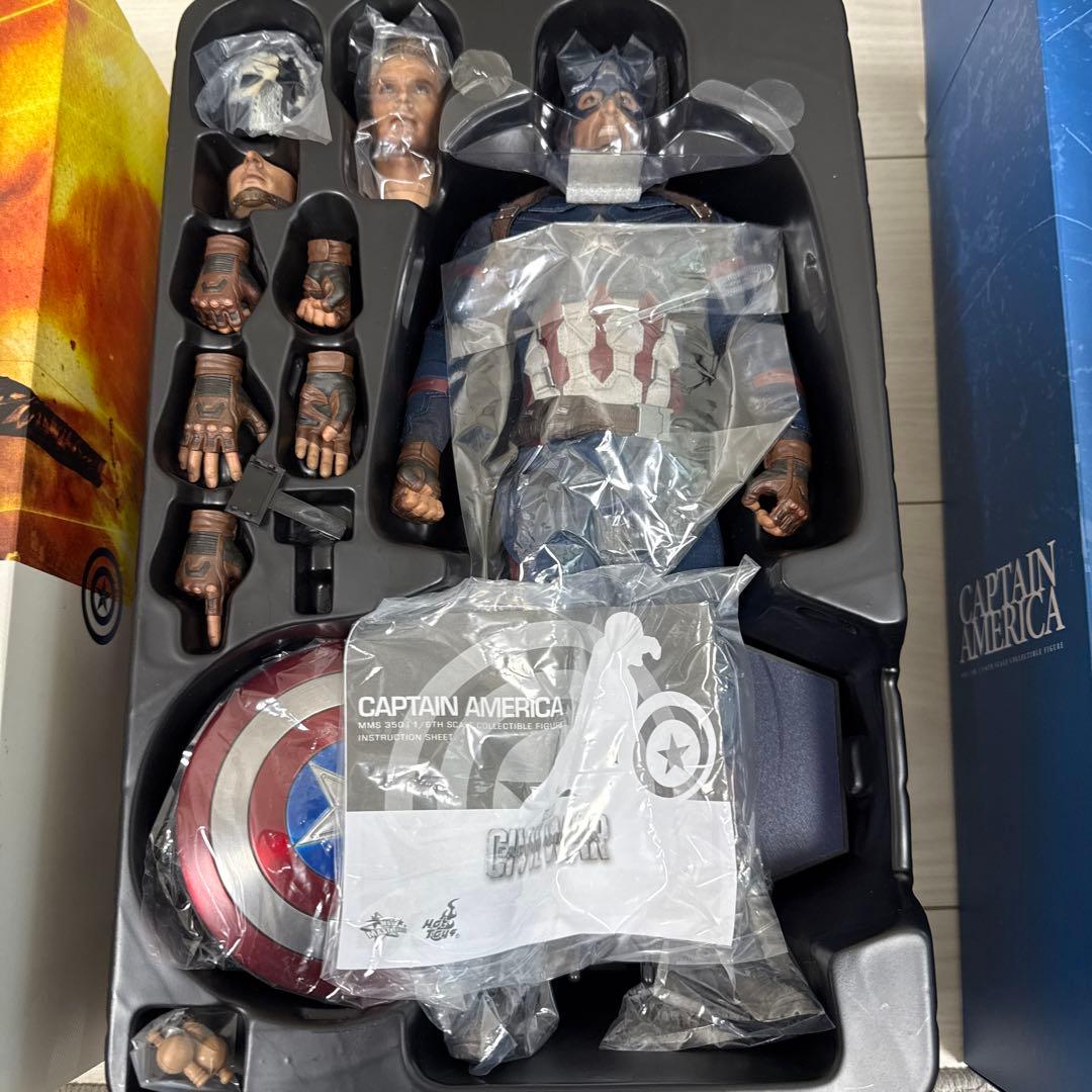ホットトイズ　MARVEL キャプテン・アメリカ フィギュア
