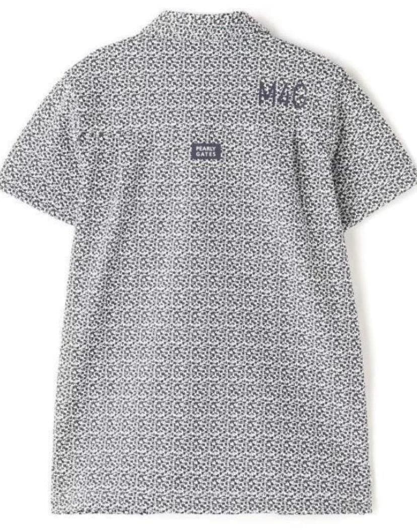 パーリーゲイツ ストレッチ綾ドット半袖ポロシャツ サイズ0 新品 本物 春夏