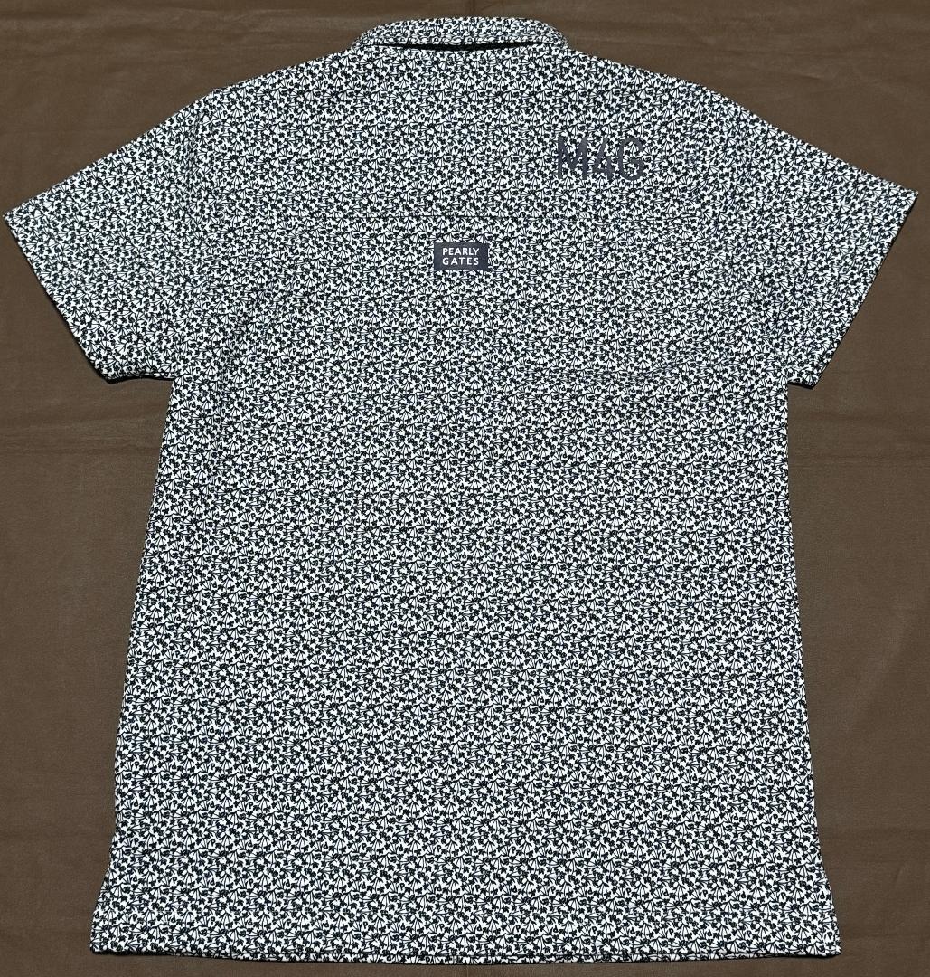 パーリーゲイツ ストレッチ綾ドット半袖ポロシャツ サイズ0 新品 本物 春夏
