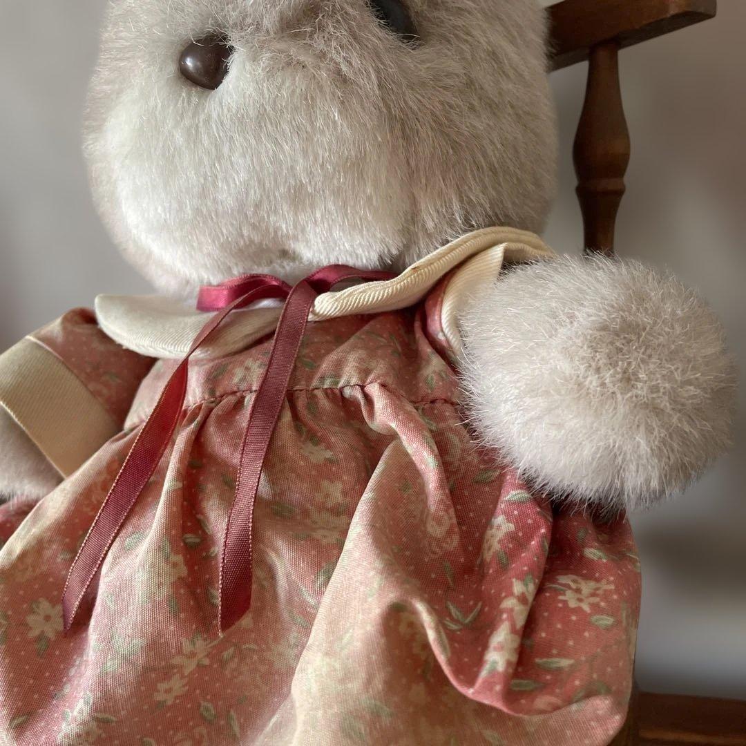 サンアロー製　うさぎのラッキー　ぬいぐるみ　レトロ