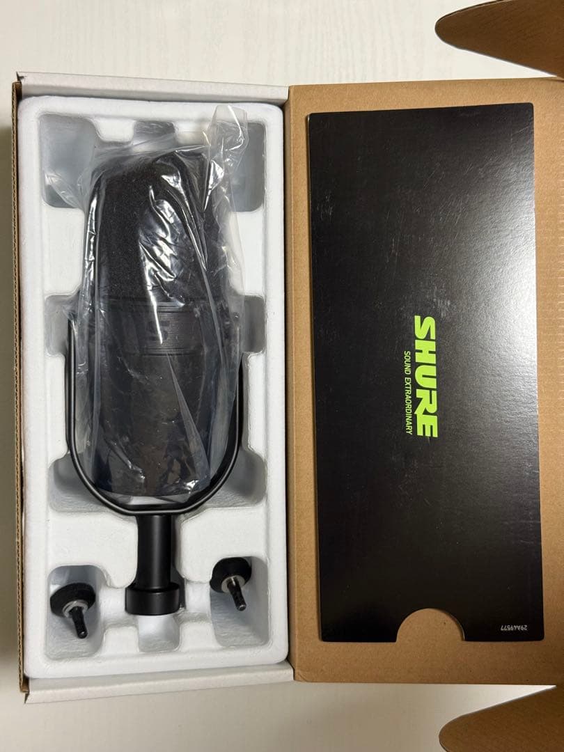 配信機器・PA機器・レコーディング機器 SHURE MV7X PODCAST MICROPHONE