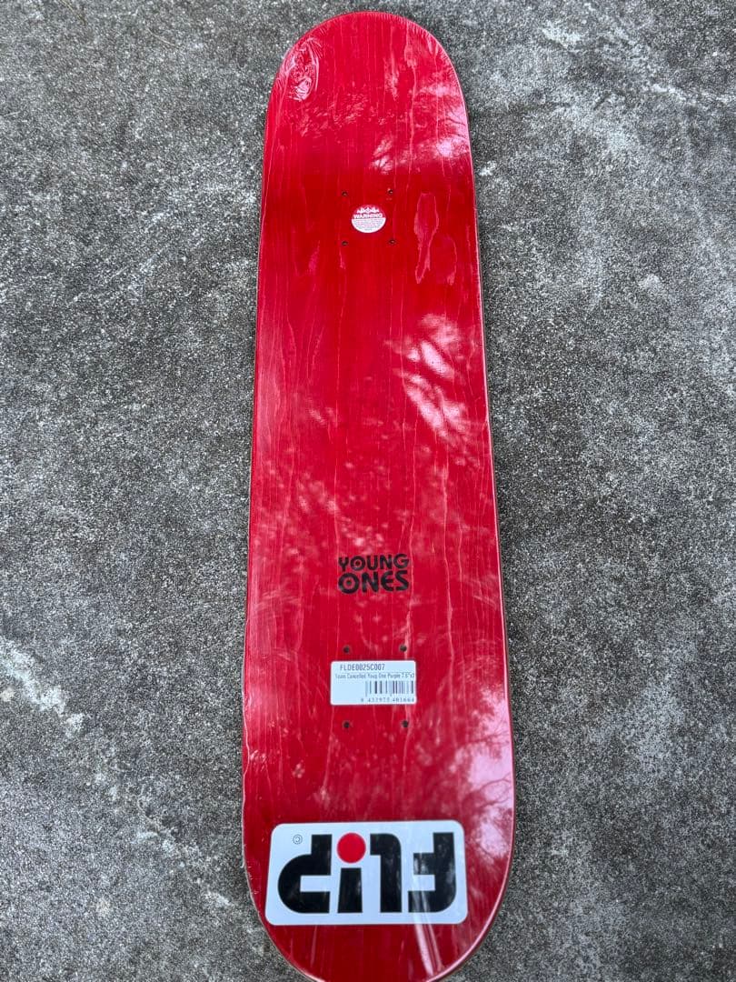 FLIP スケボー デッキ 7.5 MOBデッキテープ付き