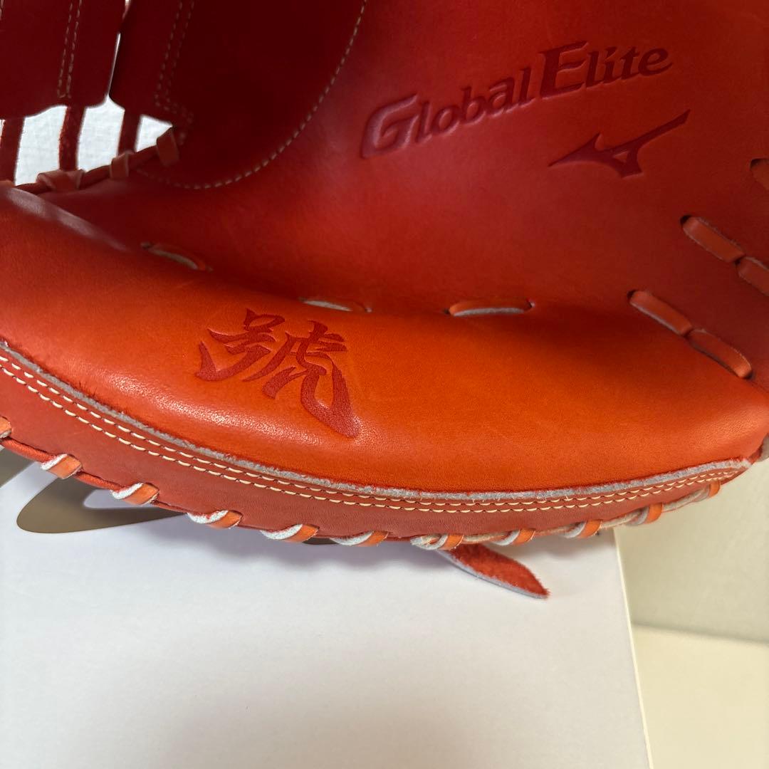 ミズノ　硬式用　キャッチャーミット　定価63,800円　高校野球対応　號