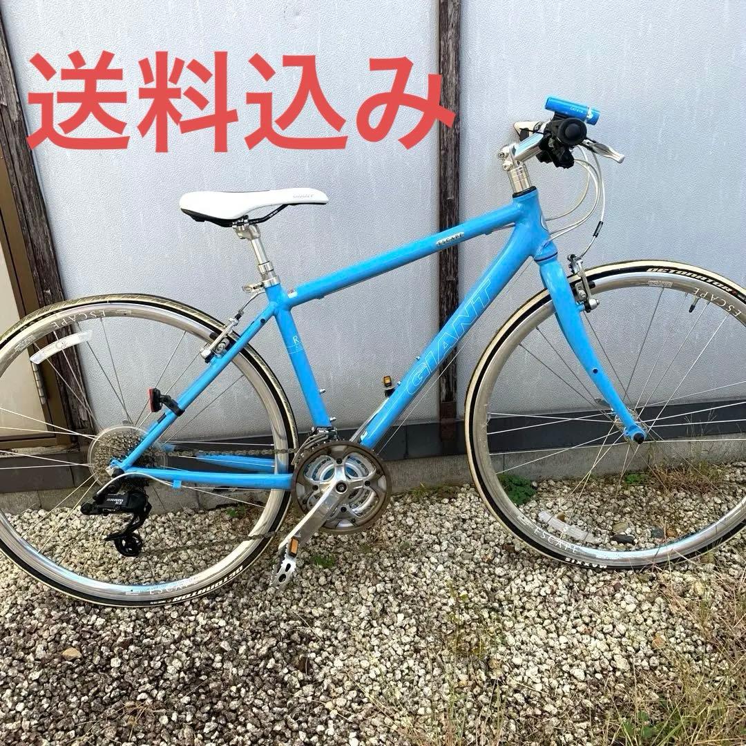 GIANT ロードバイク 青 700C