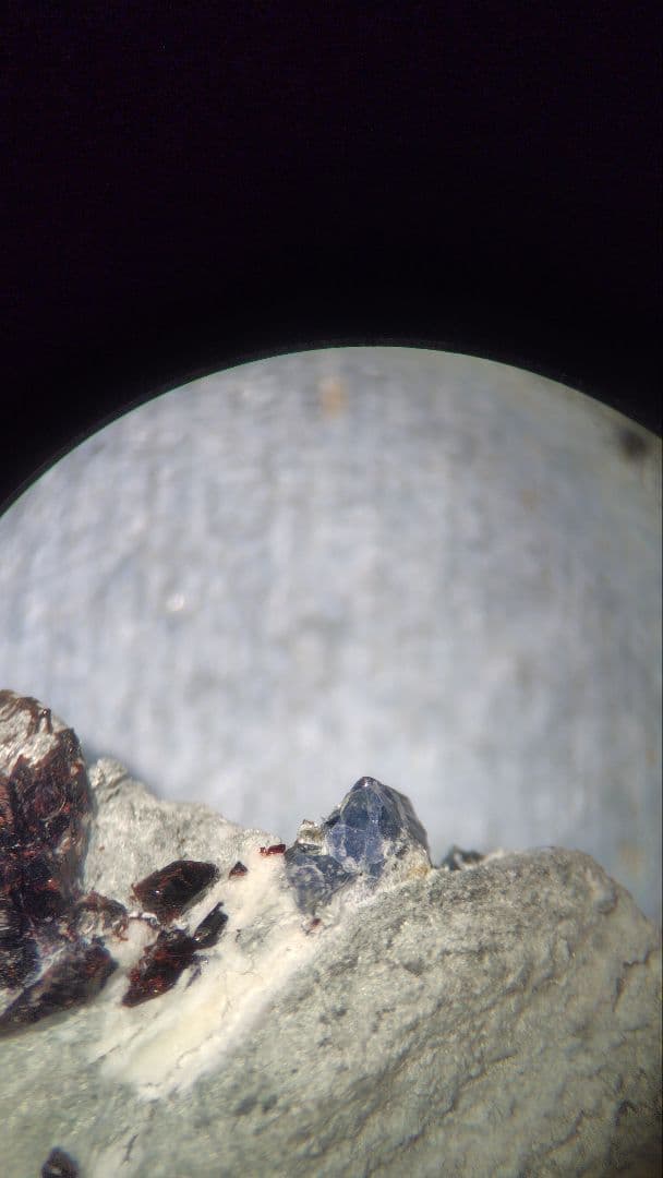 ベニトアイト、ネプチュナイト　アメリカ合衆国産　1084