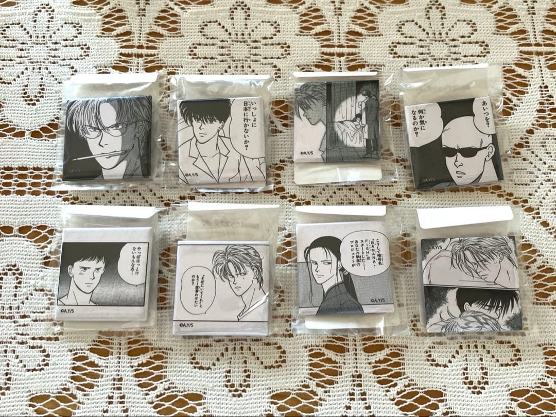 BANANAFISH C,D,E賞コンプ 18個セット DMMスクラッチ2020