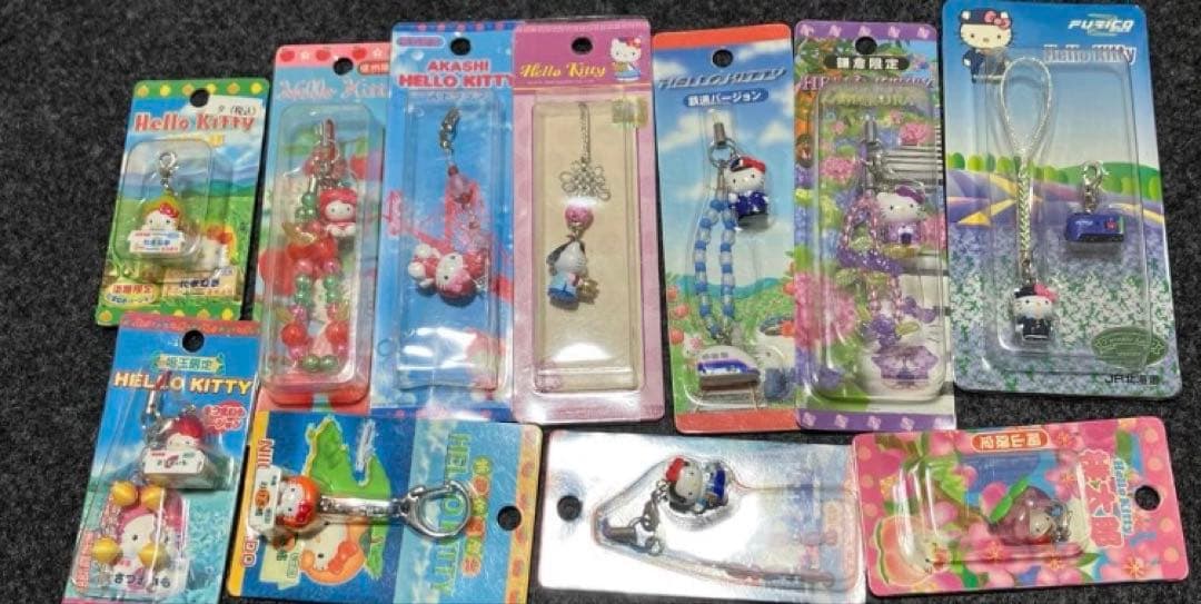 ご当地キティまとめ売り根付など