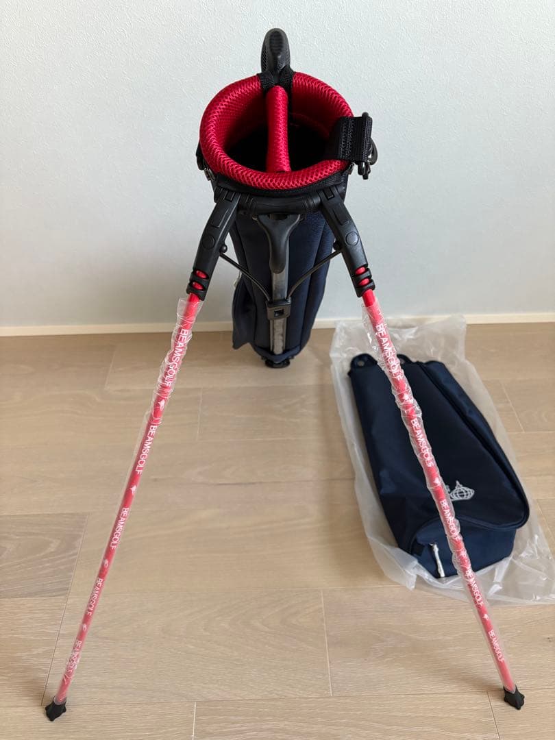 ビームスゴルフ セルフスタンド ネイビー