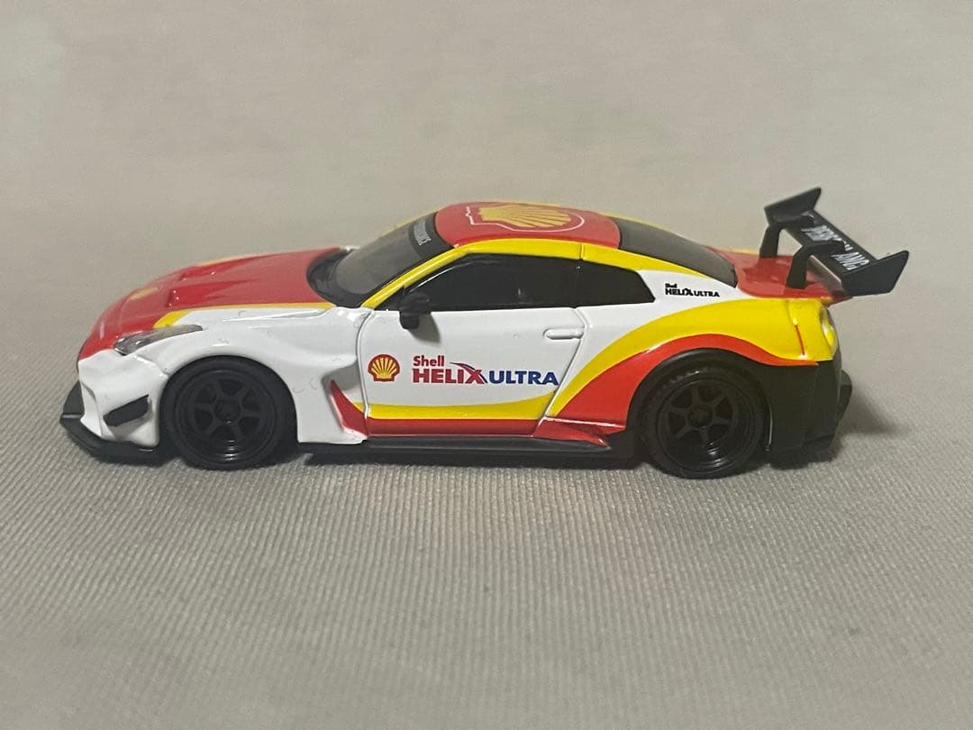 MINI GT x Shell 1/64 日産 LBWK GTR R35 RR