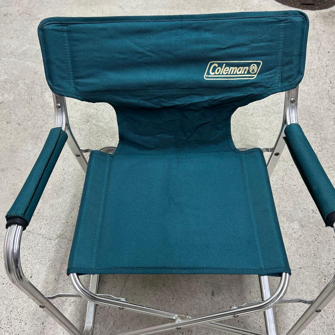 希少！廃盤品！コールマン ミニキャプテンチェア キッズ用　2脚　レッド　グリーン