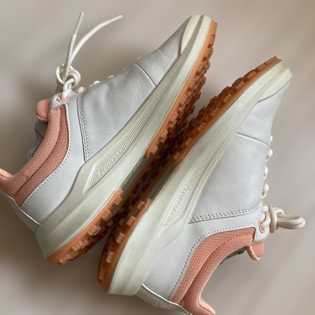 美品ですよ！ecco ゴルフシューズ　23センチスパイクレス