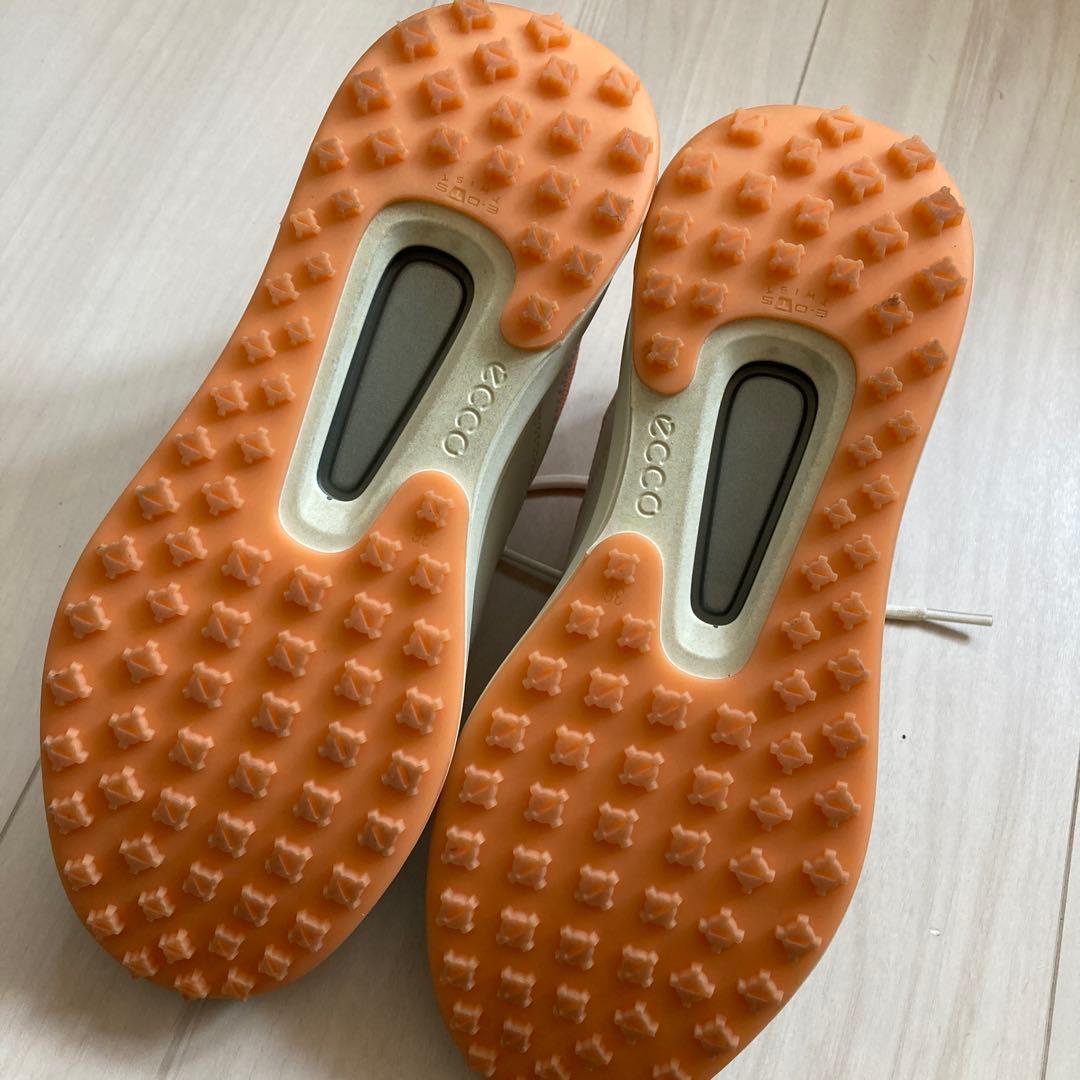 美品ですよ！ecco ゴルフシューズ　23センチスパイクレス