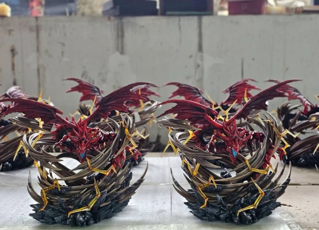 遊戯王 オシリスの天空竜 ガレージキット ガレキ スタチュー ①