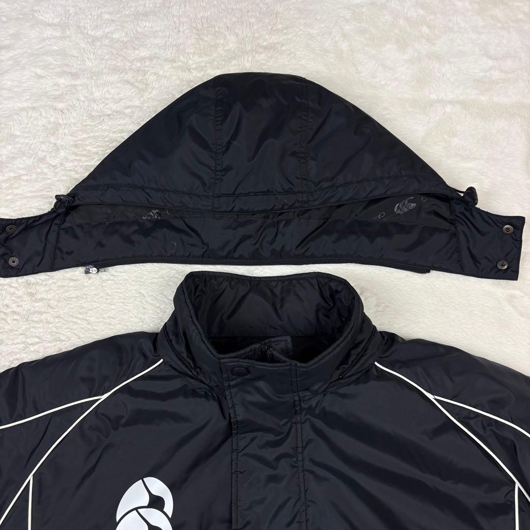 カンタベリー 2way フード付 ベンチコート 特大 3L 黒