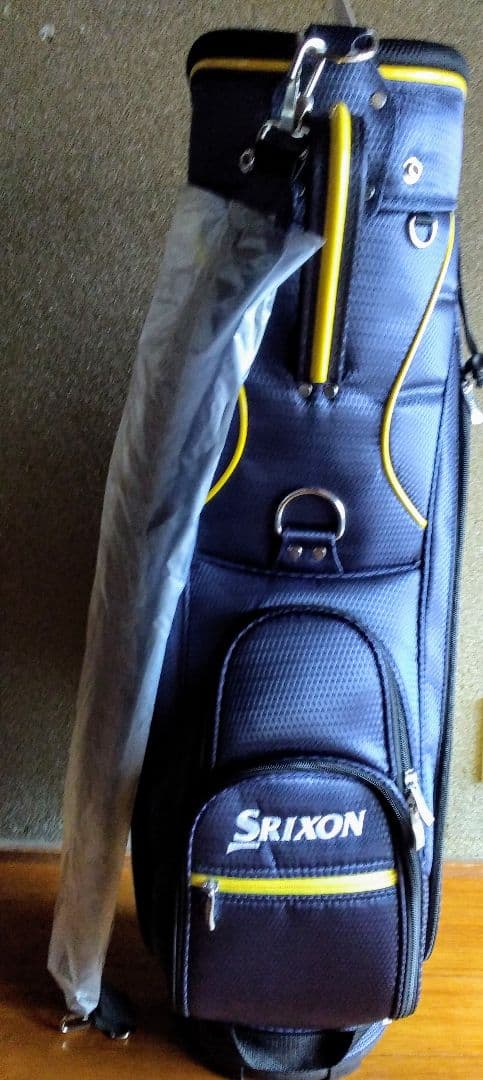 Srixon ゴルフバッグ ネイビー/イエロー