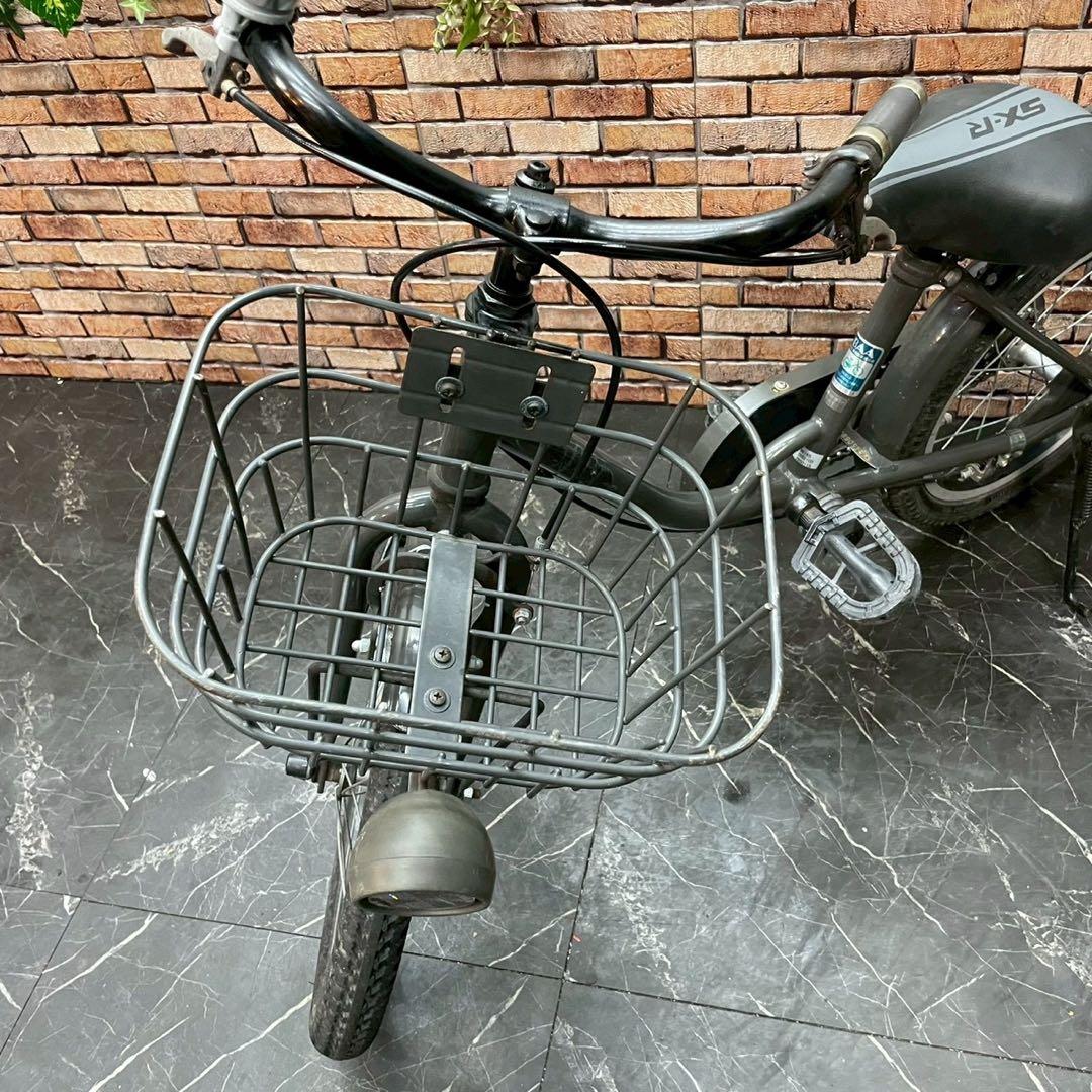 【66】子供用自転車 子供車 ブリヂストン bikke グレー 16インチ