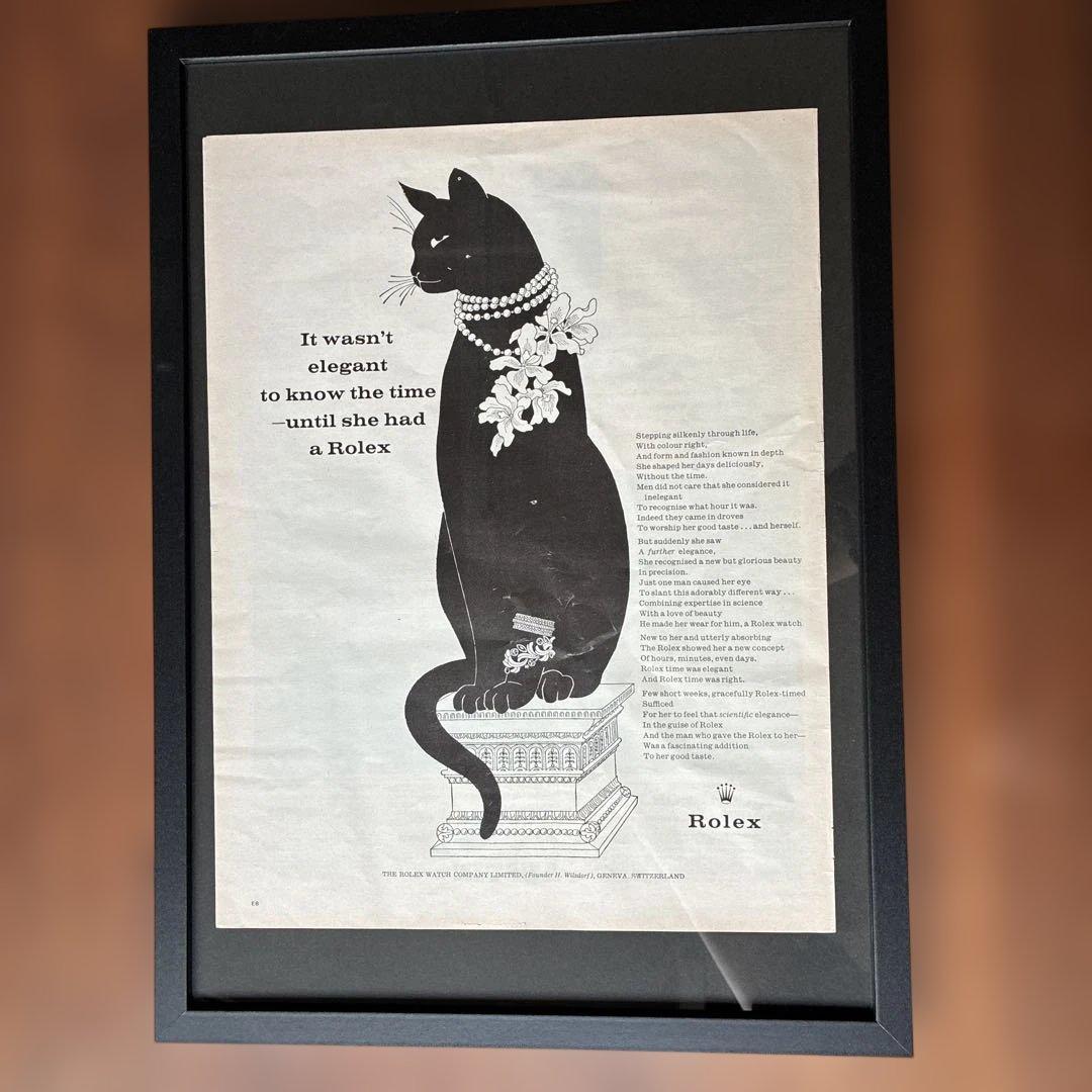 コレクション Rolex lucky black cat vintage AD No,3