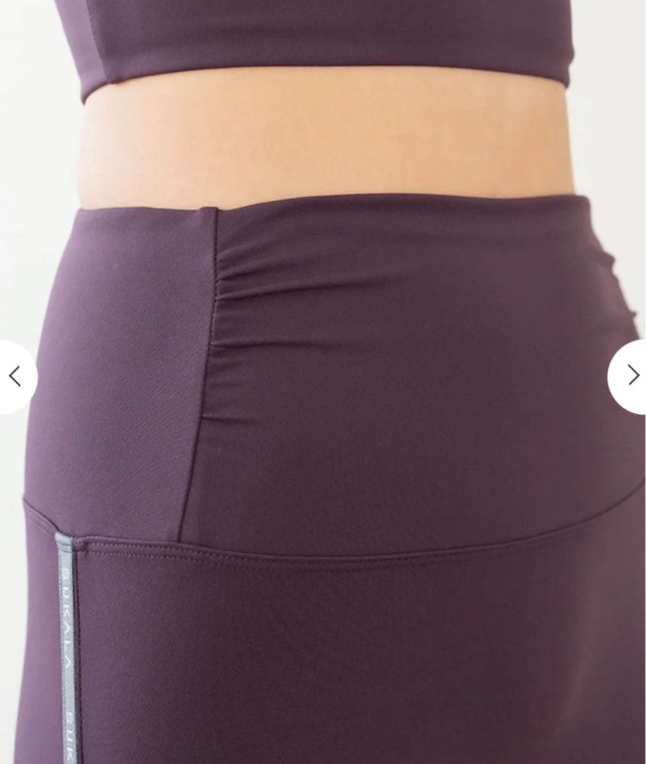 SUKALA サイドロゴギャザーレギンス　XS