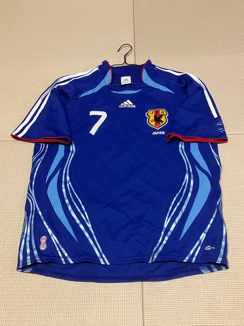 2006W杯　日本代表　ユニフォーム　中田英寿　Lサイズ　美品