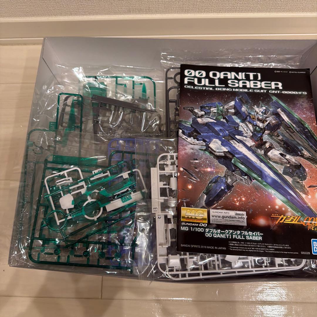 MG ダブルオークアンタ　フルセイバー 新品未組立