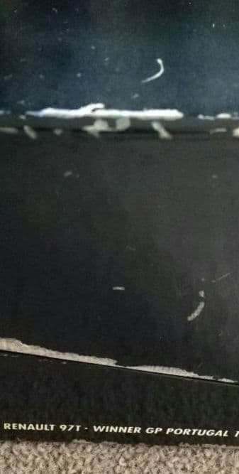 【訳あり】ミニチャンプス　1/18ロータス97Tルノー　アイルトンセナ初優勝