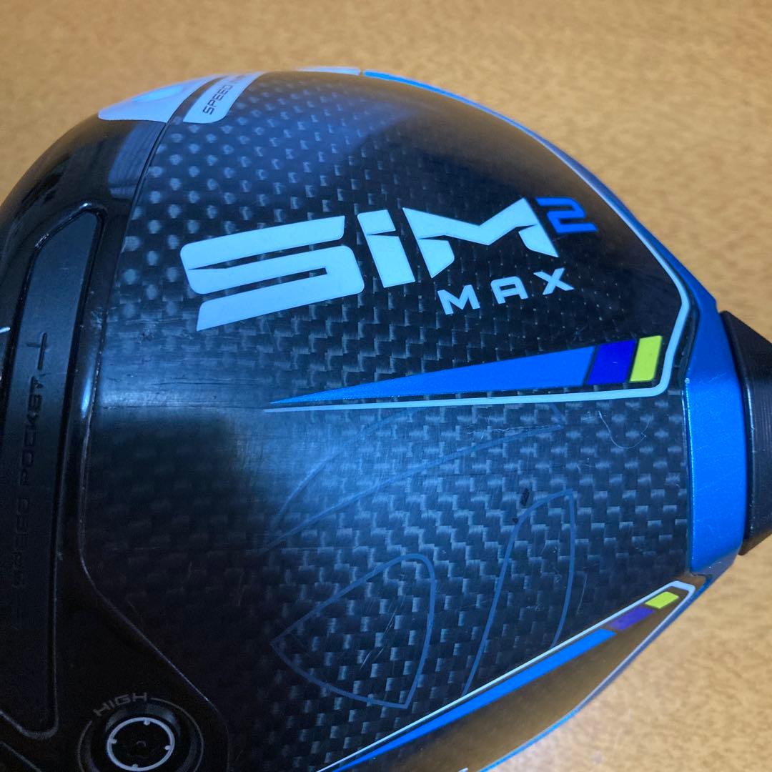 【レフティ】TaylorMade sim2maxドライバー 10.5 ヘッドのみ