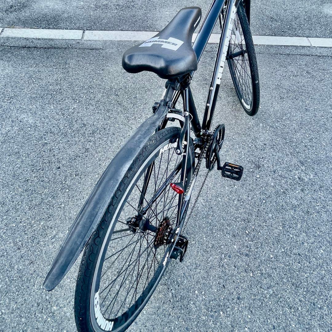 ハマー(HUMMER )クロスバイク シマノ18段変速【大阪吹田・整備済】